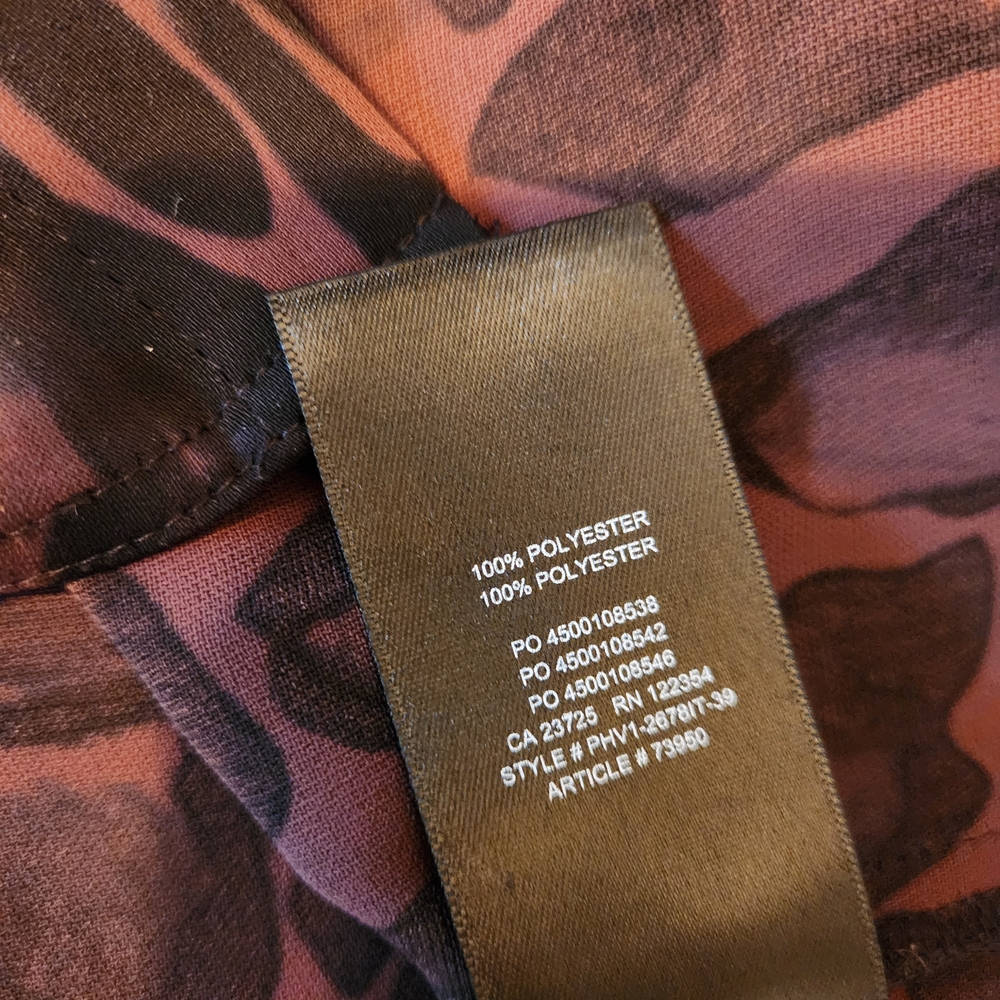Babaton Pink and Black Patterned Top S - Picture 7 of 11